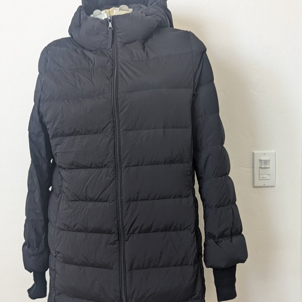 Uniqlo Ultra Light Hooded Down DWR Long Coat